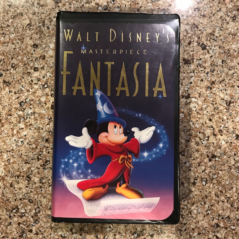 Walt Disney CLASSIC Masterpiece Fantasia VHS